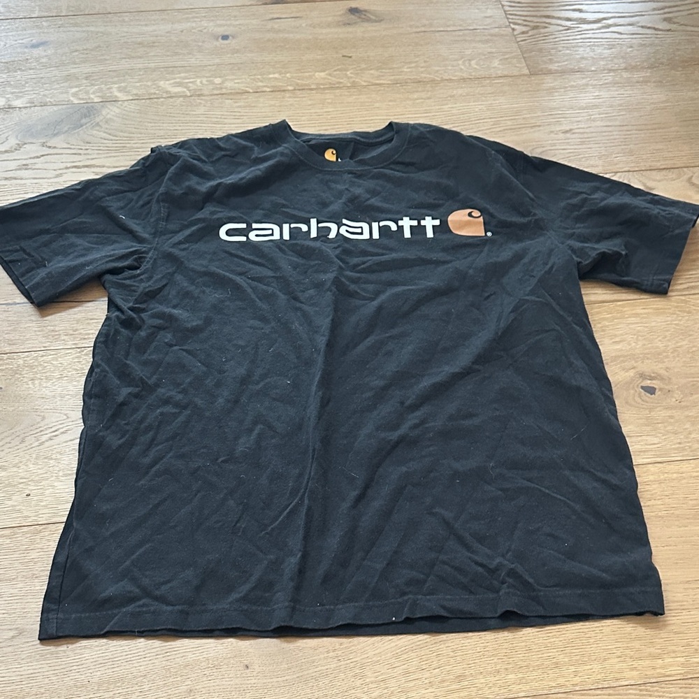 Carhartt Men's Black Short Sleeve Tee Large